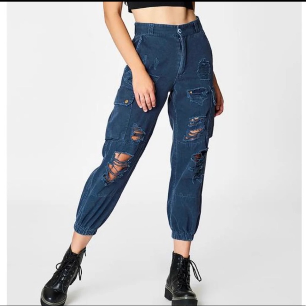 Carmar Cargo Pants (Navy)